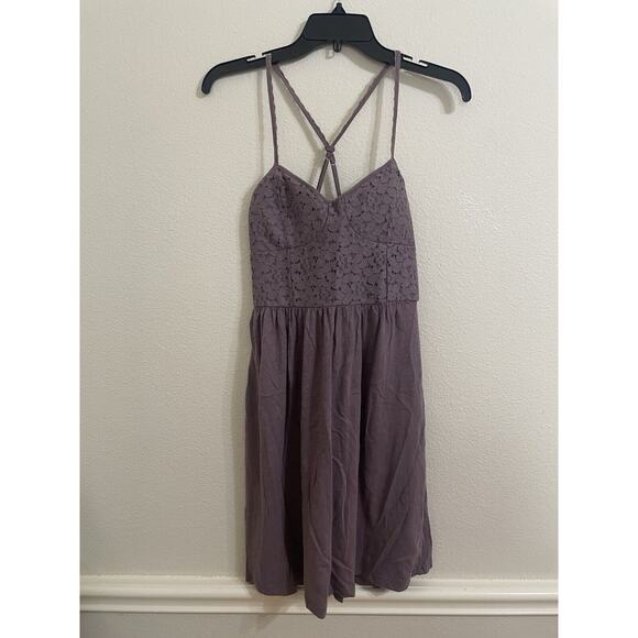 American Eagle, Purple Short Sleeveless Dress, Size XS - Picture 1 of 3